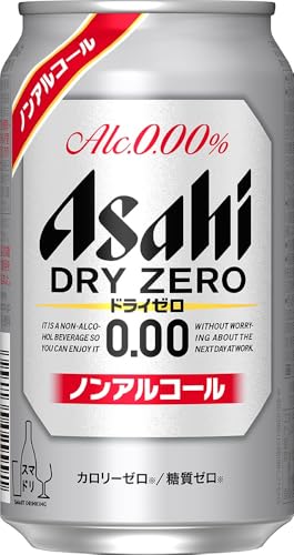 アサヒ ドライゼロ 350ml × 1ケース (24本) |ノンアルコールビール ノンアル 糖質ゼロ カロリーゼロ アサヒビール 缶ビール 茨城県守谷市 酒のみらい mirai