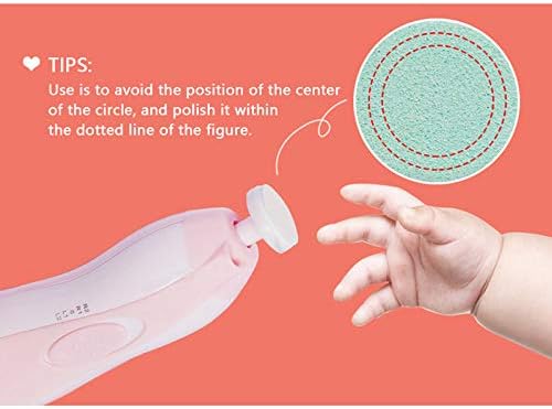 Miniatura 6 de Cortaúñas eléctrico seguro para bebé, Azul