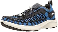 Keen Men's Uneek SNK Sneaker Sneaker, Mykonos Blue Black, 9 US