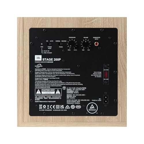 Image of JBL Stage 2 200P 300 Watt 10 Inch Powered Subwoofer (Latte)