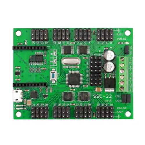 Controlador servo SSC32-V2.5 de 32 canales con interfaz USB y XBEE para robótica