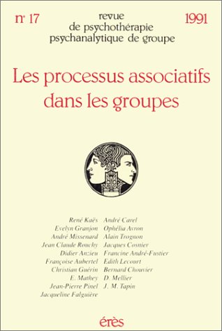 Les processus associatifs dans les groupes, numéro 17