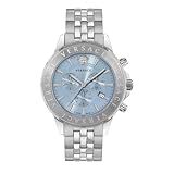 Versace Orologio da polso da uomo, cronografo Signature VEV602325, in acciaio inox