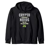 Crypto convierte a los nerds en millonarios Crypto Trading Sudadera con Capucha