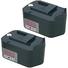 Banshee Replaces 2 Pack 2500AH Battery 14.4v 14.4 Volt 8723 - HIGH Rate