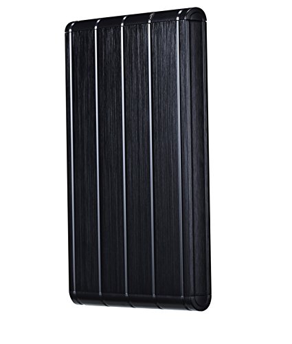 Bipra Usb 3.0 Ultra Slim Hard Drive Enclosure Case For 2.5" Sata Hard Drive Stylish Design Gd25603 (Black_Gd25603) #TOP8