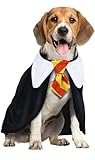 FIESTAS GUIRCA Zauber Schüler Hunde Kostüm - Magier Hund – Halloween Hundekostüm - L
