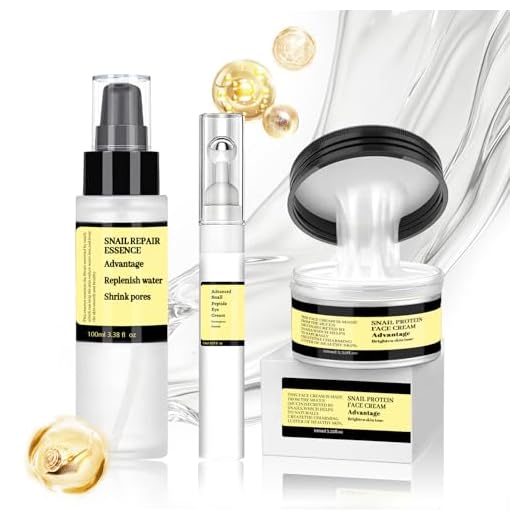 Advanced Snail 96 Mucin Power Essence 100ml + 92 Crema Baba de Caracol 100g + Snail Peptide Eye Cream 17ml, Korean Skincare, Dduce Las Líneas de Expresión, Hidrata Reafirma la Piel