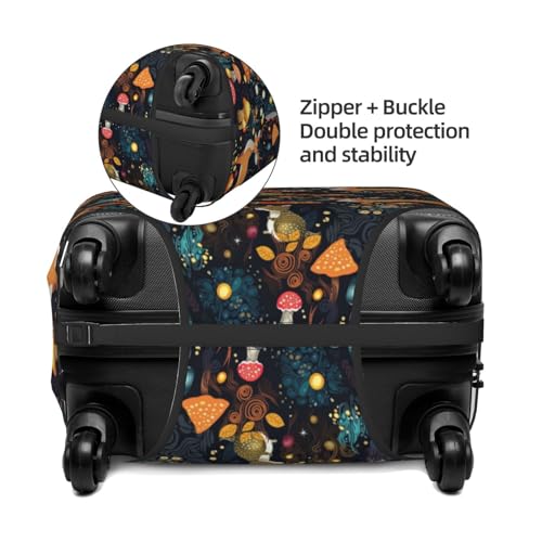 Travel Luggage Cover - Cute Deer No.20062 Washable Suitcase Covers Protector Fits 18-32 Inch Luggage2