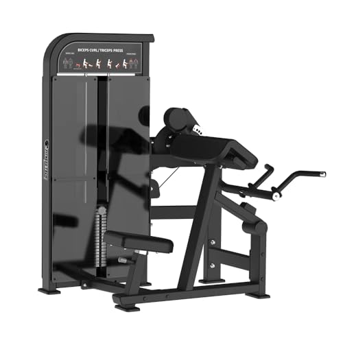 Imagen de Máquina Bíceps y Tríceps Selectorizada Fitness Tech Compact Series
