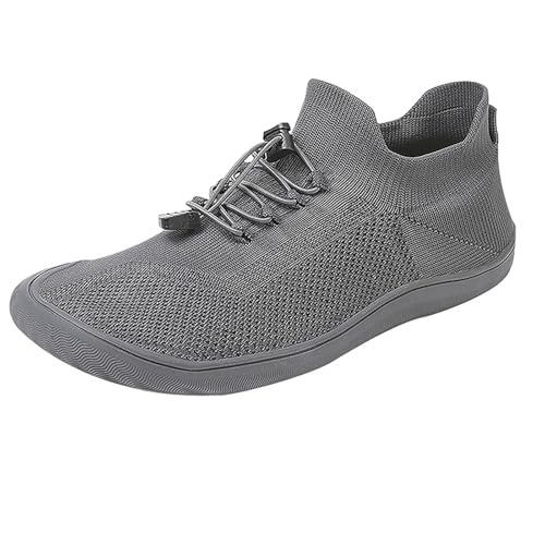 Wanderschuhe, Sommer, neues Muster, Netz-Sneaker, modisch, Freizeit, breite Zehen, Wanderschuh, Golf, Strand, Wasser, leicht, atmungsaktiv, lässig, Sportschuhe mit flacher Unterseite, dunkelgrau, 39 2 thumbnail