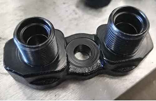 Flex Horizontal Bolt on Manifold 3/4" x 7/8 Compressor Adapter Fitting