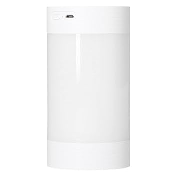 Cute LED Humidifier, High Resolution LED Mini Car Humidifier for Car for Office for Bedroom(White)