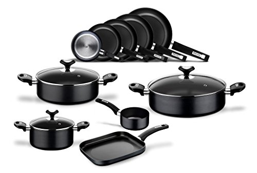 Gril carré 28 cm Monix Resistent Plus en aluminium compatible induction sans PFOA