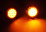 2 x czarne przydymione soczewki kierunkowskazy bursztynowe LED marker wzmacniacz światła do 1990-2014 MX-5 MK I II III Roadster NA NB NC