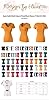 Design by Olivia Women's Basic Solid Multi Colors Fitted Short Sleeve T-Shirt [S-3XL], True Navy, S #5