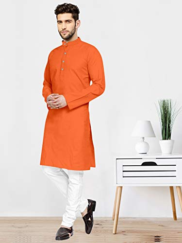 Image of Mens Casual Kurta Payjama Set Cotton
