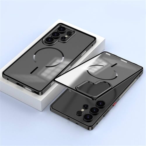 Coque antichoc Samsung S26 Ultra en alliage d'aluminium mat pour éviter les rayures