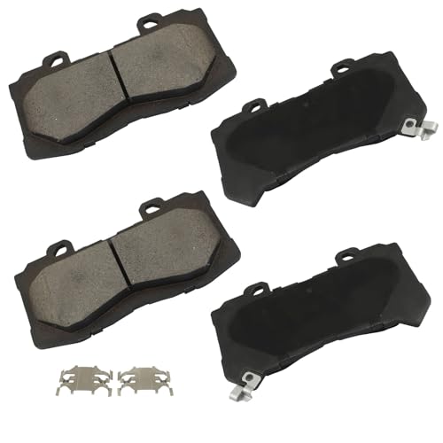 Image of CCIYU Front D1802 Disc Brake Pad Set Fit For Chevrolet For Colorado 2015-2020,For GMC For Canyon 2015-2020, Brake Pads 4PCS