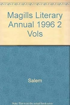Hardcover Magill's Literary Annual 1996: Essay-Reviews of 200 Outstanding Books Published in the United States During 1995 Book