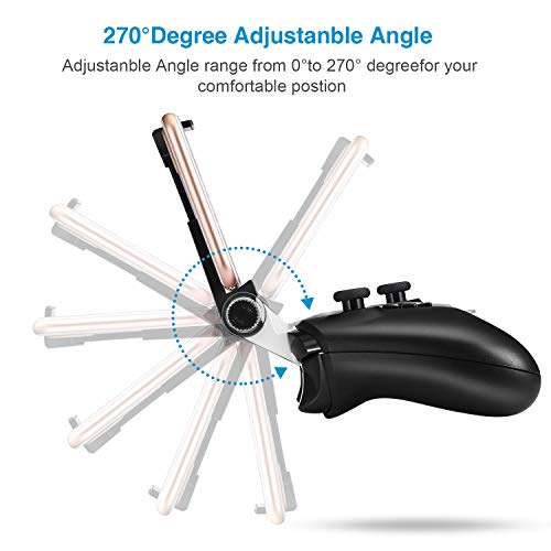 WEPIGEEK Adjustable Wireless Controller Phone Clip Mount Holder Clamp Compatible with Xbox/Xbox One/Xbox One S/Elite Bluetooth Gamepad