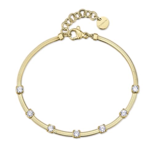 Bracelet femme Brosway BIG15, une création en acier au design italien raffiné