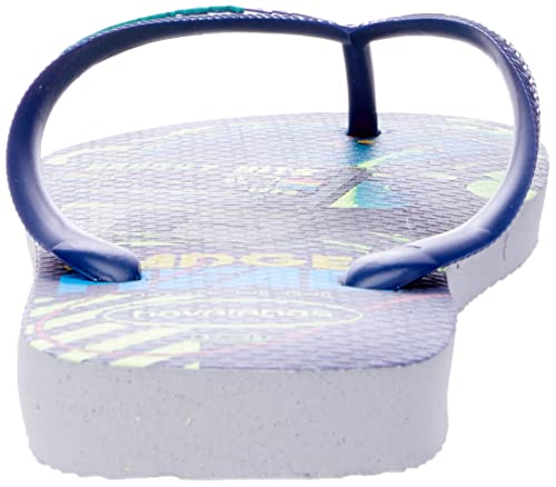 Chinelo 4 Nite, Havaianas, Masculino, Cinza Gelo/Marinho, 41/42