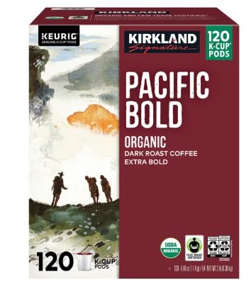 KS Organic Pacific Bold K-pods Coffee (120 ct pack of 1)
