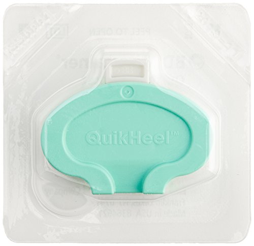 Becton Dickinson Microtainer 368101 Quikheel Incision Lancet, High Flow, Teal, 2.5mm Width, 1mm Depth (Case of 200)