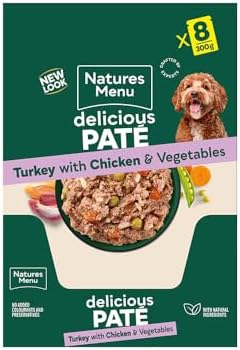 Natures Menu - Wet Dog Food - Pouches for Adult Dogs with Turkey ...