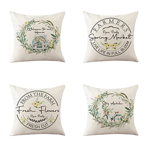 Housse de coussin 65x65cm lin double face haut de gamme - 2
