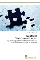 Deutsche Direktinvestitionen 3838150570 Book Cover