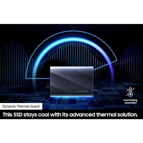 SAMSUNG MU-PG4T0B T9 4TB Portable SSD, USB 3.2 Gen 2x2, Black (2-Pack) - Image 4