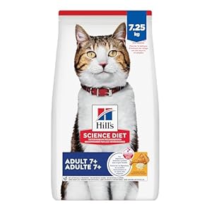 Hill’s Science Diet Senior 7+ Chicken Recipe Dry Cat Food 7.25 kg Bag