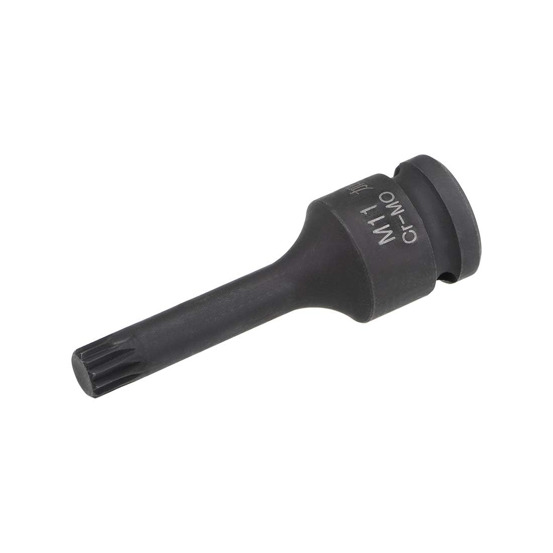 TOP-VIGOR Impact Triple Square Spline Bit Socket, 1/2" Drive x M11 (11mm) Key Socket, Premium CR-MO Steel Bits, 78mm Length Bit for Torque Wrench, Ratchet Wrench, Impact Power Drills — image 1