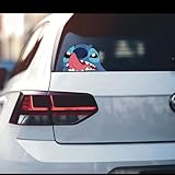Car Stickers - Cartoon Vinyl Sticker, Peeking car Decals, Funny Stickers - Waterproof Bumper Stickers for Cars, Truck, Motorcycle, Wall, Window and Laptop.