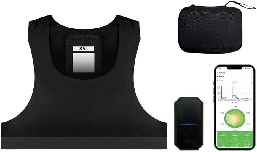 QUELING Player Series GPS Soccer Event Tracker Sports Soccer Performance Vest Wearable Technology APP Controlled XS