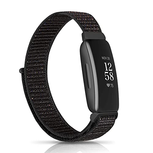 Pulseras Fitbit Niboow Correa Compatible con Fitbit Inspire HR/Fitbit Inspire/Fitbit Inspire 2/Fitbit Ace 2, Ajustable Deportiva Repuesto...