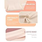 UNDER-THE-SEA-Seamless-Underwear-for-Women-Mid-Rise-Brief-Sexy-No-Show-Bikini-Panties-Womens-Cheeky-5-Pack-XS-XL UNDER THE SEA Seamless Underwear for Women Mid Rise Brief Sexy No Show Bikini Panties Womens Cheeky 5 Pack XS-XL…