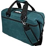 AO Coolers (エーオークーラーズ) 24パック ワックスドキャンバス ソフトクーラー ネイビー 23L 軽量 保冷 クーラーボックス 保冷バッグ クーラーバッグ 5年保証 (日本正規品) 【正規品5年保証】