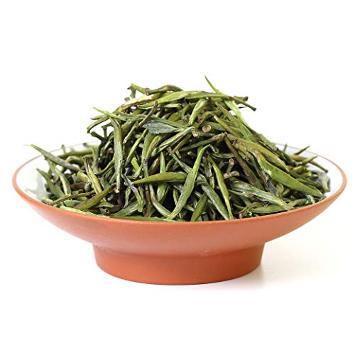 Goartea Green Tea 100G / 3.5Oz Supreme Grade Zhuyeqing Tea - Bamboo Leaf Tea - Mount Emei Spring Loose Leaf Tea - Chinese Tea #TOP17