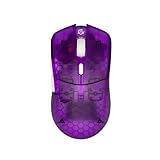 8K GWolves HTS Plus HTS+ 8K ゲーミングマウス ワイヤレス 軽量 無線 8000Hz (バイオレット)