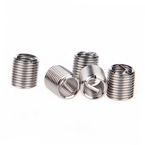 GRIRIW 60 Pcs Thread Repair Kit Wire Inserts M3x0.5x2d Helicoil Thread Repair Automotive Application