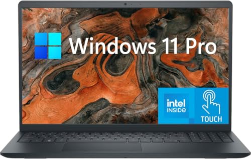 Dell Touchscreen ‎15.6 Inches Inspiron 15 Business Laptop Computer, Windows 11 Pro Laptop 32GB RAM 1TB SSD, Intel Core i5-1155G7 (4-Core), FHD ‎1920 x 1080 Display, HDMI, Black