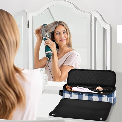 Bolsa de viaje 2 en 1 para plancha y rizador de cabello miniatura 6