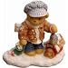 Cherished Teddies Bear Rich - Always Paws for Holiday Treats - 352721 Enesco