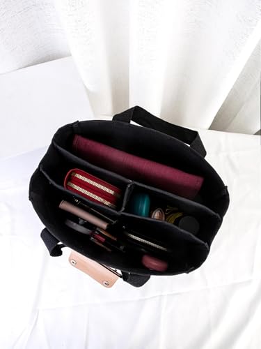 Bolso Tote de Lona Multi-bolsillos para Mujer miniatura 2