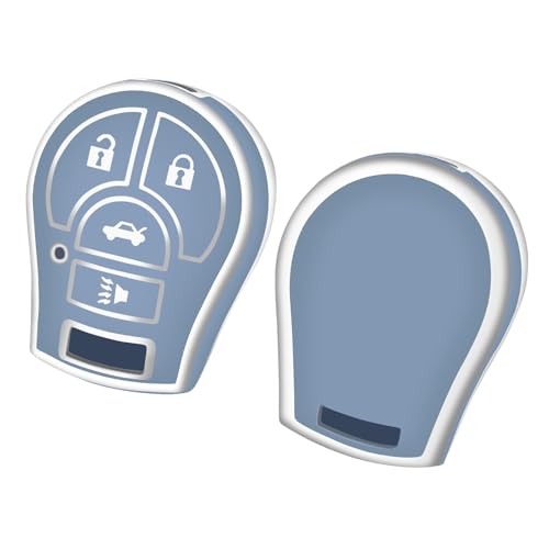 YALNORVA Key Fob Cover for Nissan Sentra Juke Versa Rogue Sentra Frontier