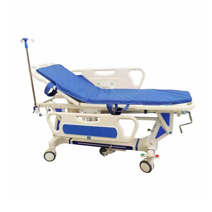 Medical Transport Bed ABS Emergency Transfer Vehicle Patient Surgical Transfer Vehicle Fire Stretcher Hospital Emergency Rescue Stretcher