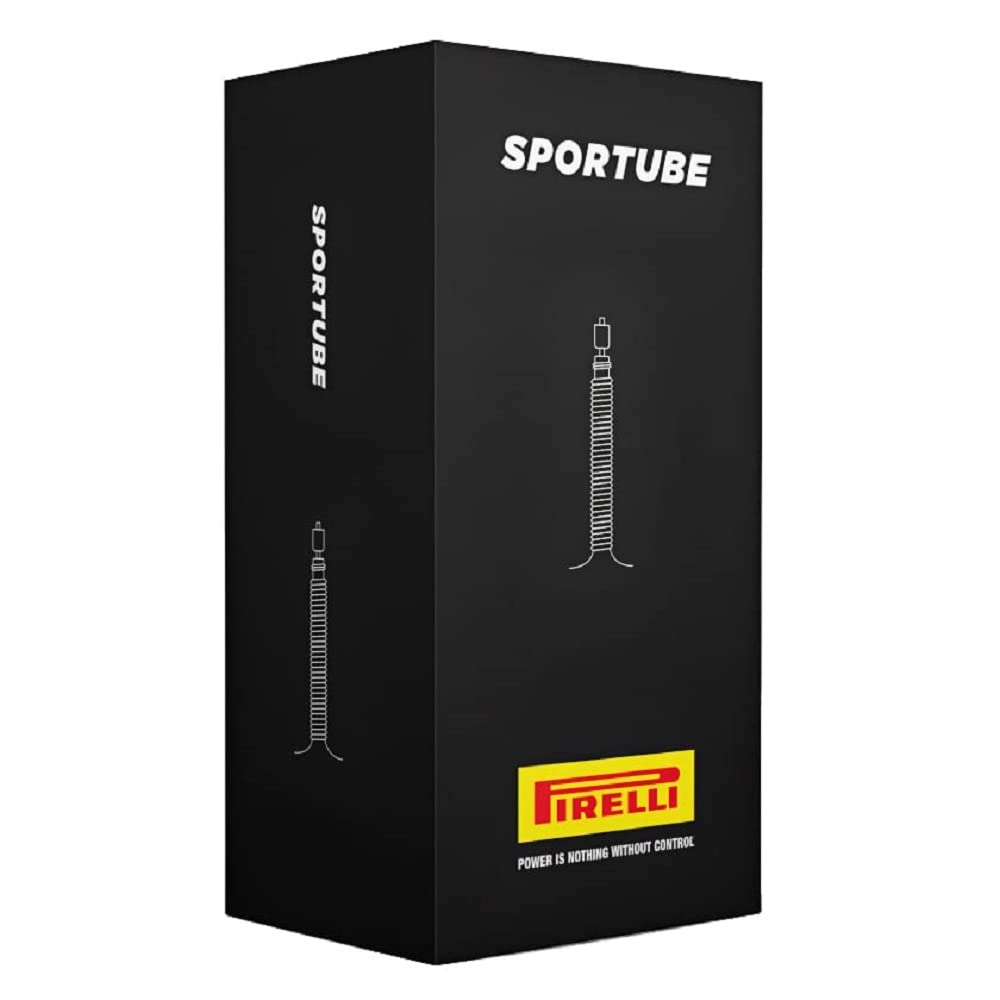 PirelliRoad Bike Butyl Inner Tube, 700x23-30, 60mm Presta Valve, Black